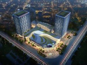 蕪湖潤地商業(yè)廣場(chǎng)百葉窗、樓梯扶手定制