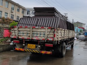 金用護(hù)欄2021年4月21日鋁合金百葉窗發(fā)貨！