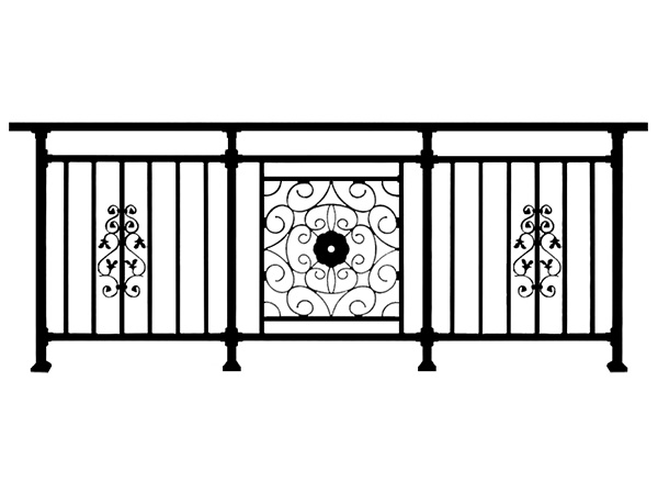 鋅鋼陽(yáng)臺(tái)欄桿圖片2